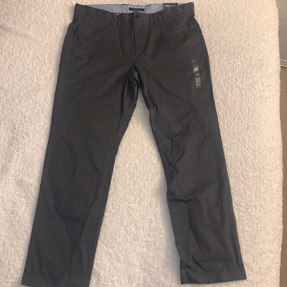 TH Flex dark gray slacks
